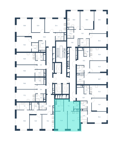 48,1 м², 1-комнатная квартира 29 018 730 ₽ - изображение 37