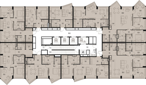 Квартира 37,2 м², 1-комнатная - изображение 2