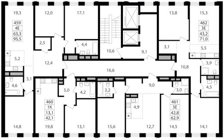 Квартира 42,1 м², 1-комнатная - изображение 2