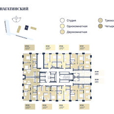 Квартира 70,4 м², 2-комнатная - изображение 3