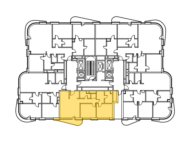 77 м², 2-комнатная квартира 98 365 696 ₽ - изображение 98