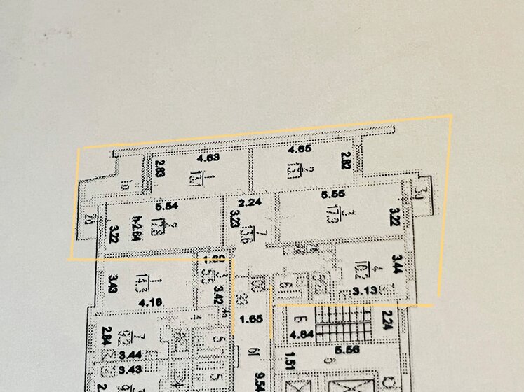 74,7 м², 3-комнатная квартира 16 500 000 ₽ - изображение 55