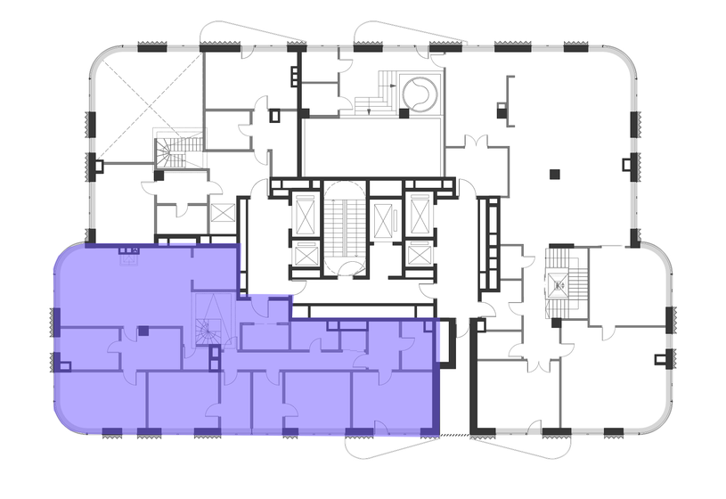 417,3 м², 4-комнатная квартира 2 147 483 648 ₽ - изображение 54