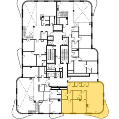 Квартира 135,4 м², 2-комнатная - изображение 3