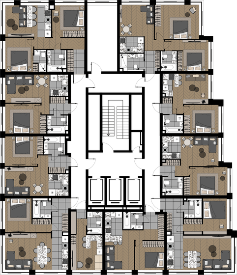 69 м², 3-комнатная квартира 17 350 000 ₽ - изображение 134