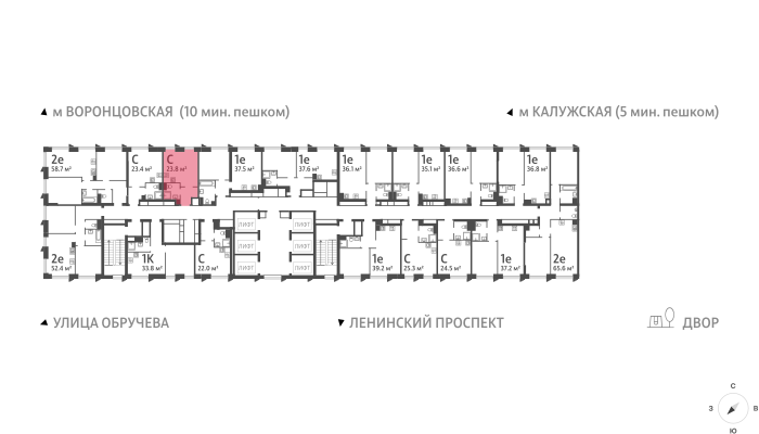 24,3 м², квартира-студия 12 500 000 ₽ - изображение 72