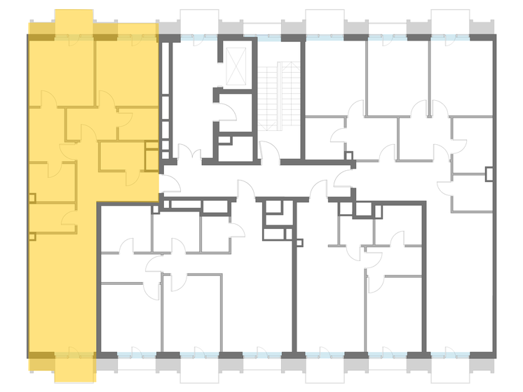 92,3 м², 2-комнатная квартира 109 770 000 ₽ - изображение 28