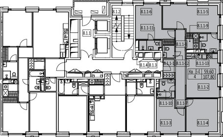 Квартира 108 м², 4-комнатная - изображение 2