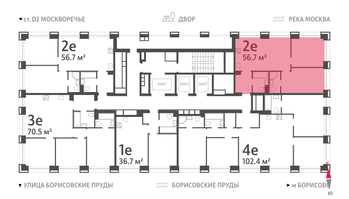 53,5 м², 2-комнатная квартира 15 799 000 ₽ - изображение 53