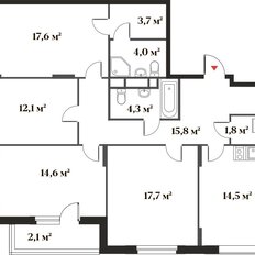 Квартира 106,1 м², 4-комнатная - изображение 2