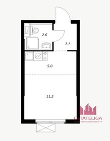 Квартира 22,5 м², студия - изображение 5