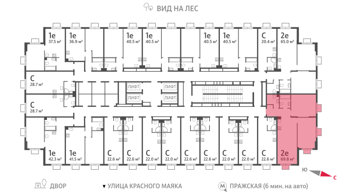 58 м², 2-комнатная квартира 16 450 000 ₽ - изображение 82