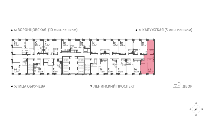 70 м², 3-комнатная квартира 23 150 000 ₽ - изображение 84