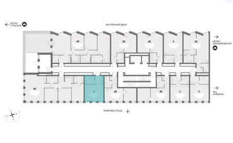 Квартира 30,1 м², студия - изображение 3