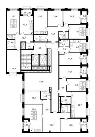 Квартира 93,9 м², 2-комнатная - изображение 2