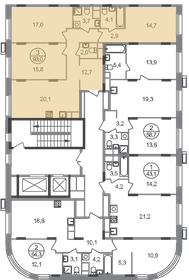 Квартира 93 м², 3-комнатная - изображение 2