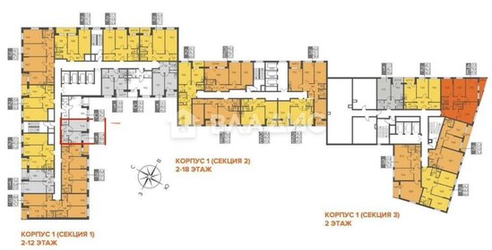 Квартира 30,3 м², 1-комнатная - изображение 2