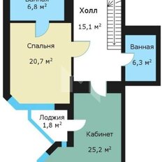 Квартира 169 м², 4-комнатная - изображение 3