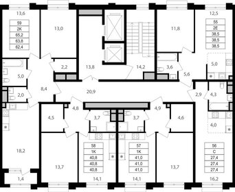 Квартира 40,8 м², 1-комнатная - изображение 2