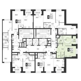 Квартира 42,2 м², 1-комнатная - изображение 1