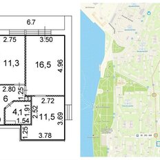 Квартира 50 м², 2-комнатная - изображение 2