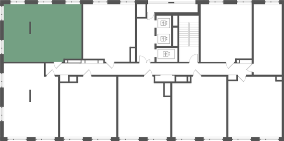 Квартира 65,6 м², 2-комнатная - изображение 2