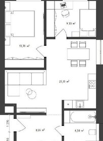 Квартира 68 м², 3-комнатная - изображение 1