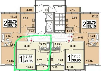 Квартира 40 м², 1-комнатная - изображение 4