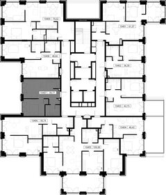 Квартира 39,8 м², 1-комнатная - изображение 2