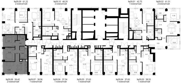 Квартира 56,4 м², 3-комнатная - изображение 2