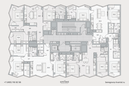 Квартира 91,3 м², 3-комнатная - изображение 2