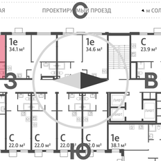 Квартира 36,6 м², 1-комнатная - изображение 2