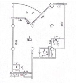 Квартира 195 м², 4-комнатная - изображение 4