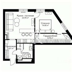 Квартира 63 м², 2-комнатные - изображение 2