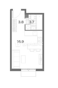 Квартира 24,4 м², студия - изображение 1