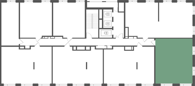 Квартира 66,8 м², 2-комнатная - изображение 2