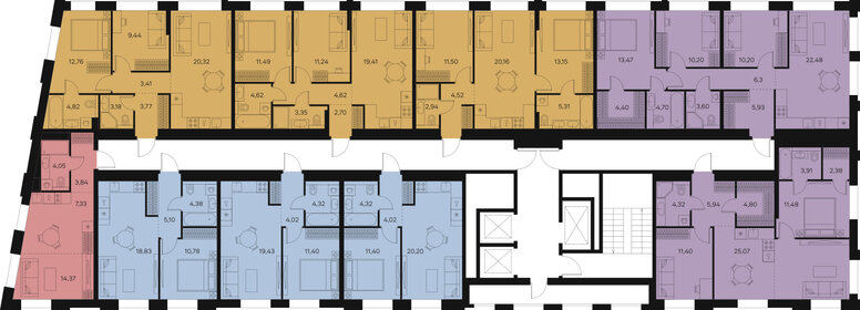 Квартира 39 м², 1-комнатная - изображение 2