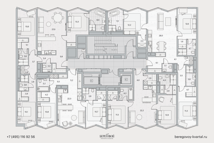 Квартира 103,2 м², 3-комнатная - изображение 2