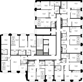 Квартира 78 м², 2-комнатная - изображение 2