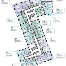 Квартира 86,2 м², 2-комнатная - изображение 2