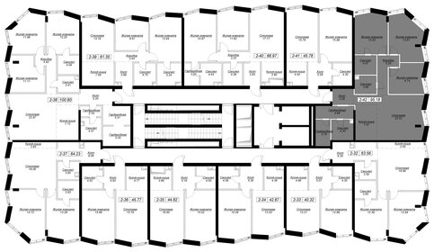 Квартира 98 м², 3-комнатная - изображение 2