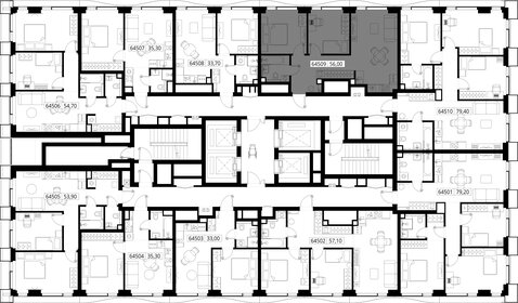 Квартира 56 м², 2-комнатная - изображение 2