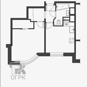 Квартира 40 м², 1-комнатная - изображение 5