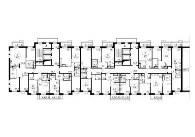 Квартира 68,3 м², 2-комнатная - изображение 2