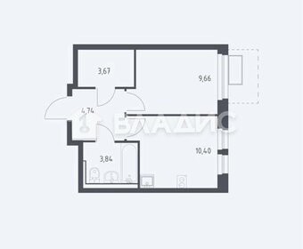 Квартира 32,3 м², 1-комнатная - изображение 1