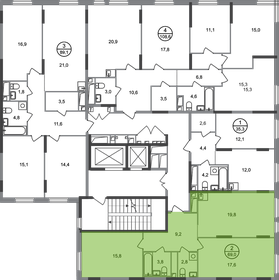 Квартира 69 м², 2-комнатная - изображение 2