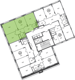 Квартира 73,9 м², 3-комнатная - изображение 2