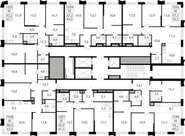 Квартира 95,2 м², 3-комнатная - изображение 2