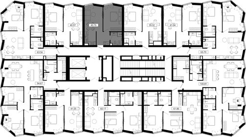 Квартира 41,8 м², 1-комнатная - изображение 2