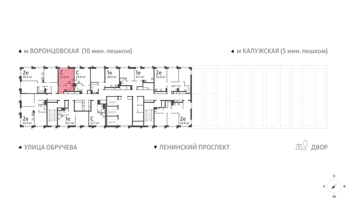 23,9 м², квартира-студия 14 320 975 ₽ - изображение 35